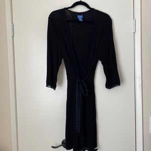Simply Vera Vera Wang Black Robe